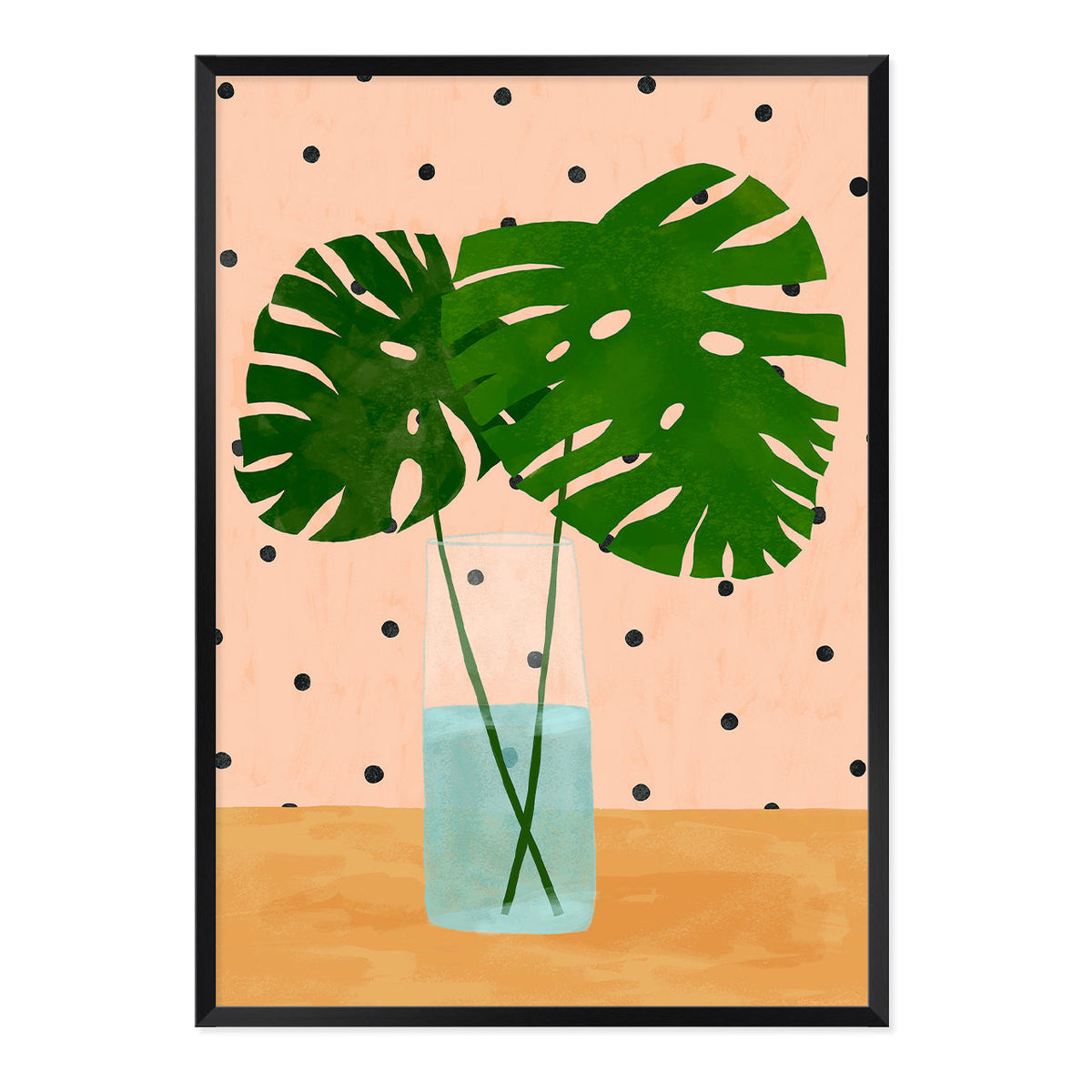 Monstera Mood Art Print-Art Print-Gussy Dup