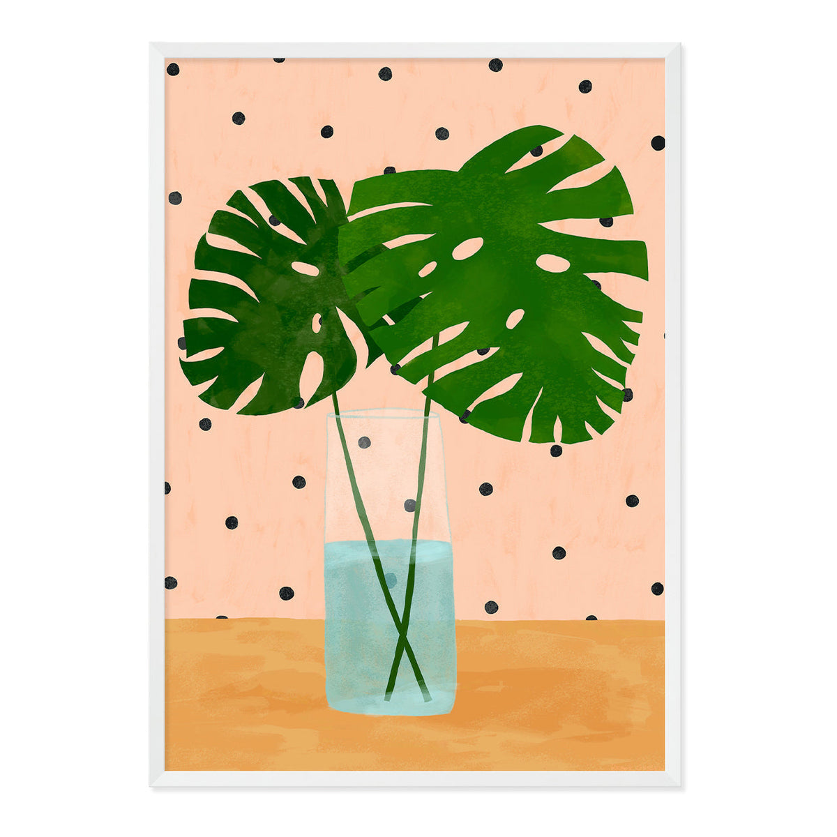 Monstera Mood Art Print-Art Print-Gussy Dup