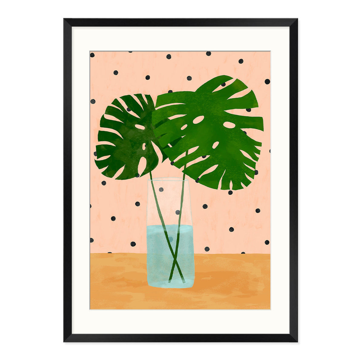 Monstera Mood Art Print-Art Print-Gussy Dup