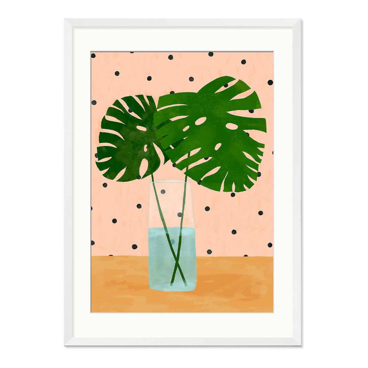 Monstera Mood Art Print-Art Print-Gussy Dup