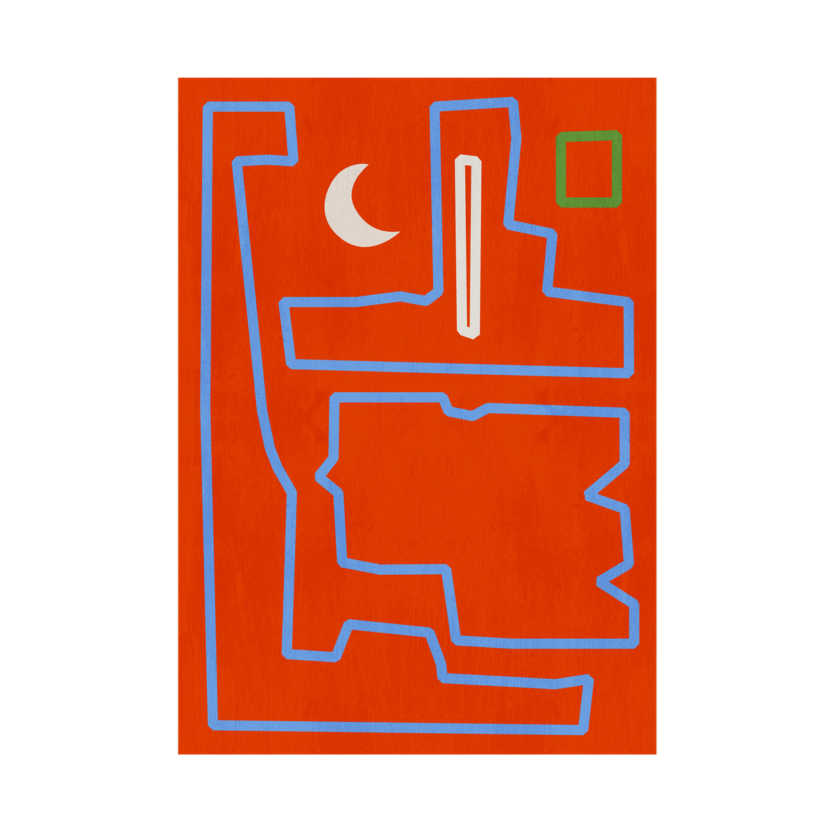 Moonlight Art Print-Art Print-Gussy Dup
