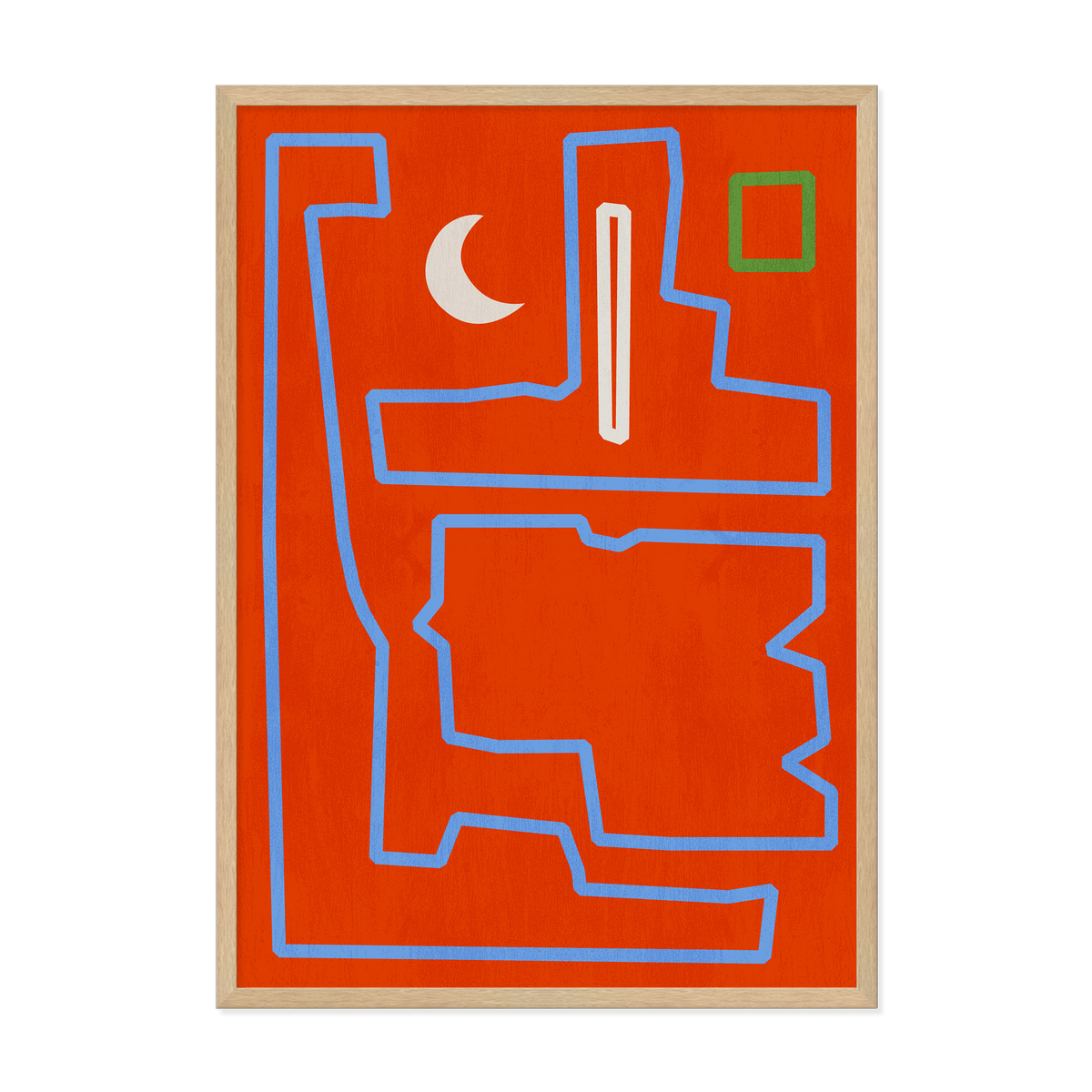 Moonlight Art Print-Art Print-Gussy Dup