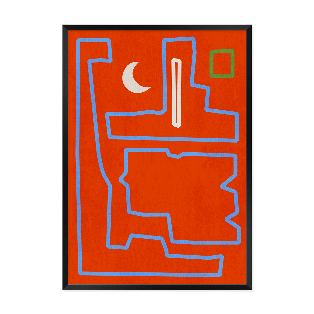 Moonlight Art Print-Art Print-Gussy Dup