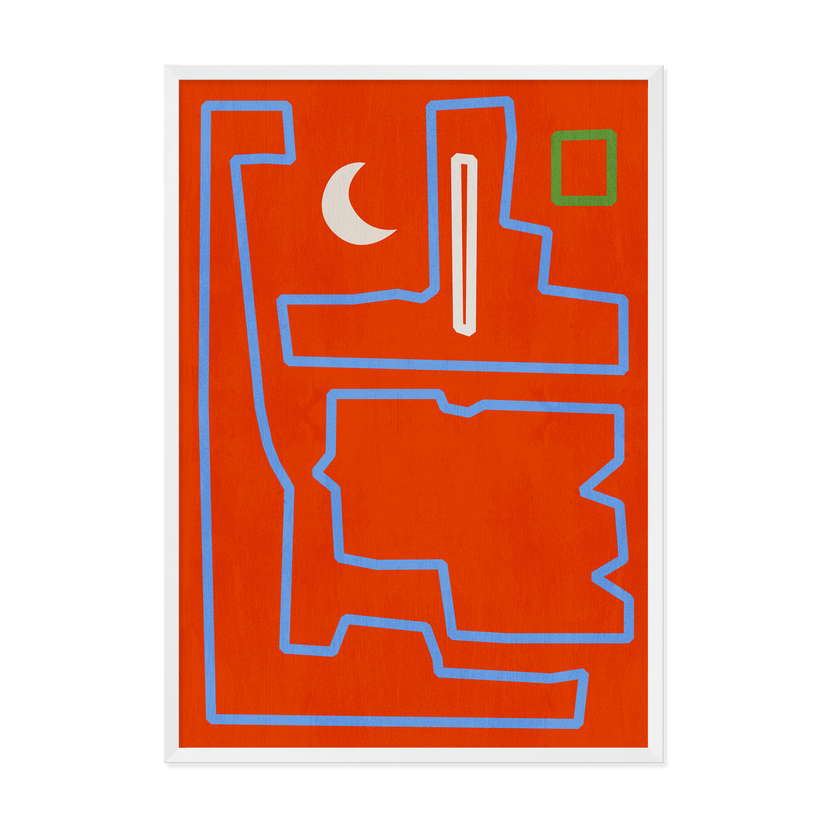 Moonlight Art Print-Art Print-Gussy Dup