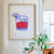Nightcap Negroni Art Print-Art Print-Gussy Dup