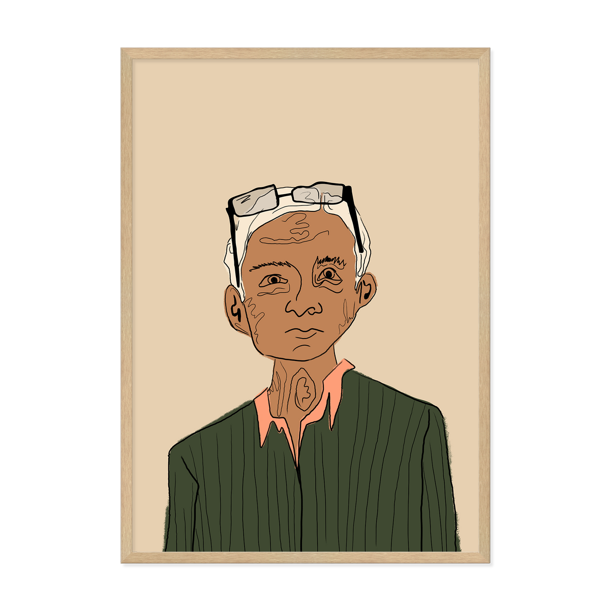 Norman Art Print-Art Print-Gussy Dup