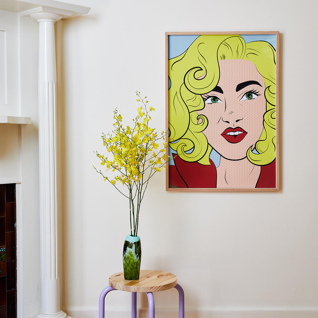 Not Just a Pretty Face Art Print-Art Print-Gussy Dup