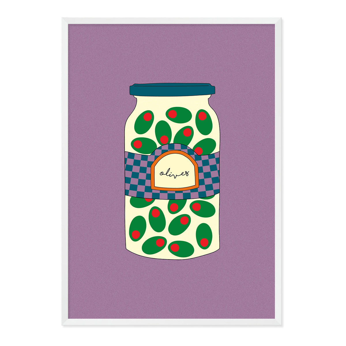 Olive Jar Art Print-Art Print-Gussy Dup