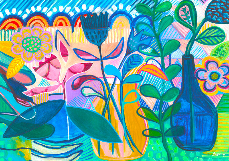 Outside Inside Art Print-Art Print-Gussy Dup