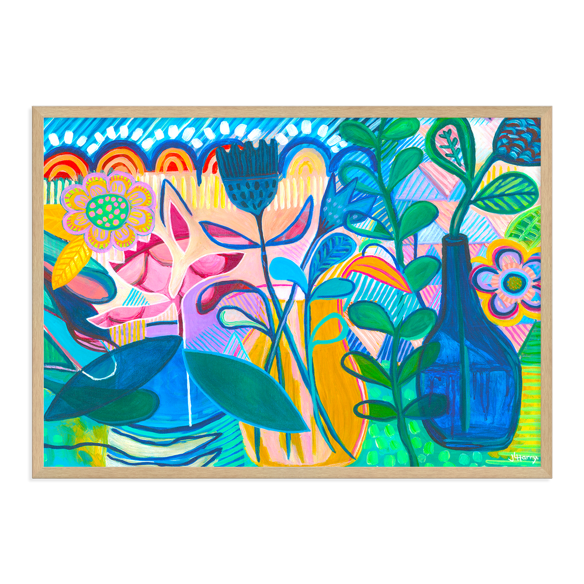Outside Inside Art Print-Art Print-Gussy Dup