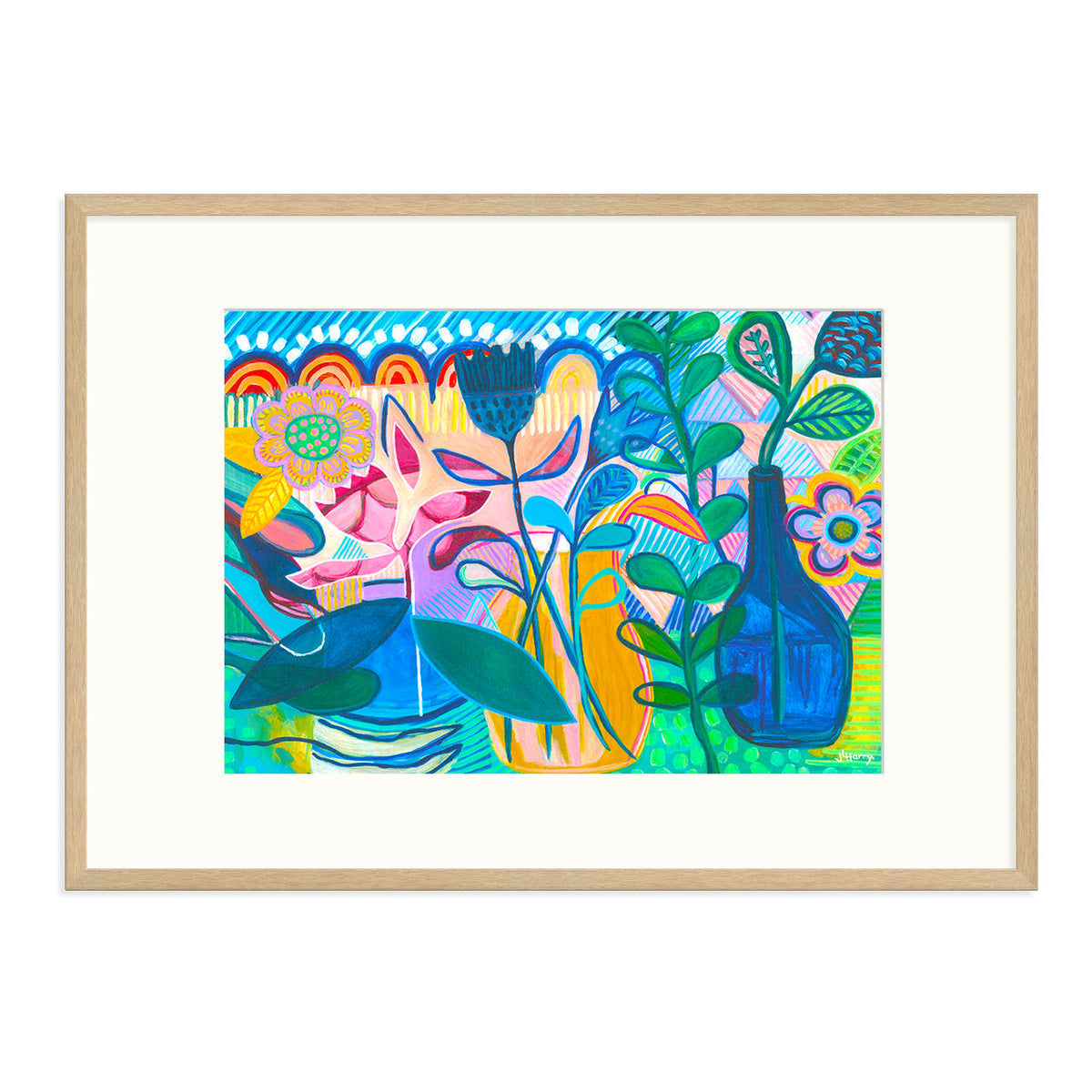 Outside Inside Art Print-Art Print-Gussy Dup
