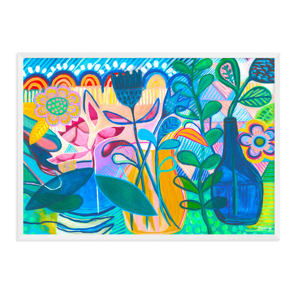 Outside Inside Art Print-Art Print-Gussy Dup