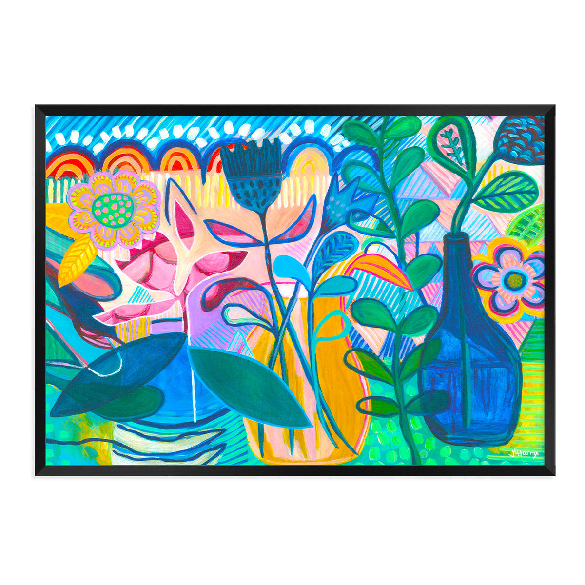 Outside Inside Art Print-Art Print-Gussy Dup