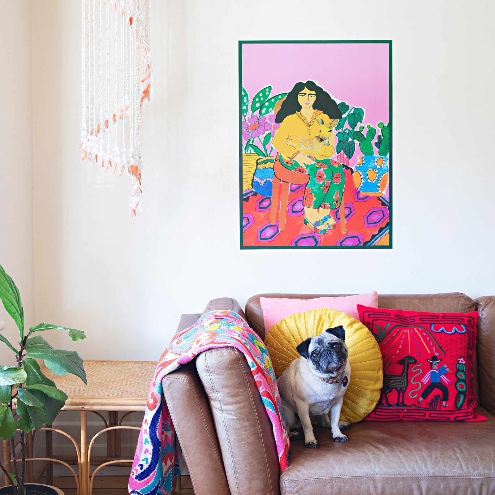 Peace Fawn Art Print-Art Print-Gussy Dup