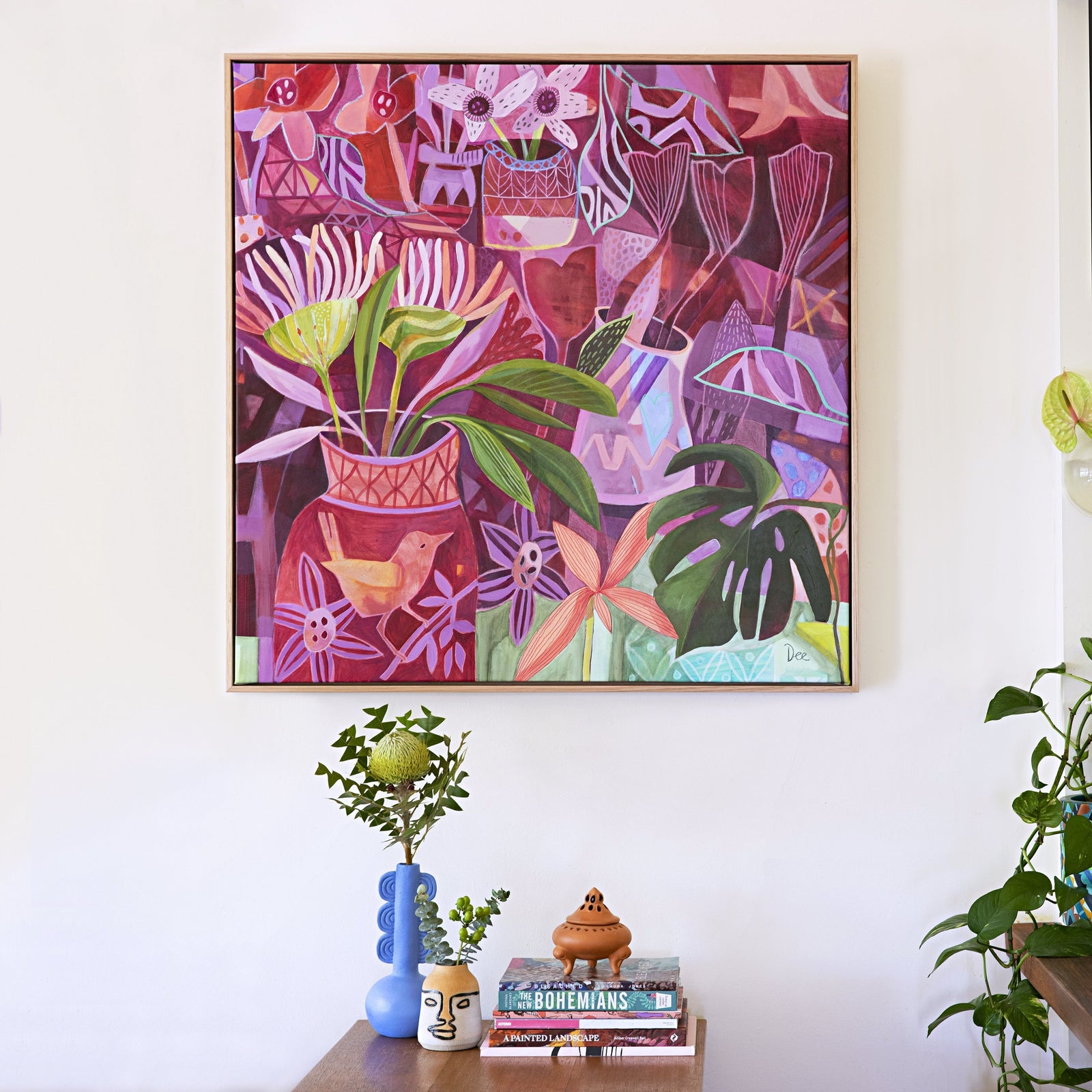 Red Is The Colour Art Print-Art Print-Gussy Dup