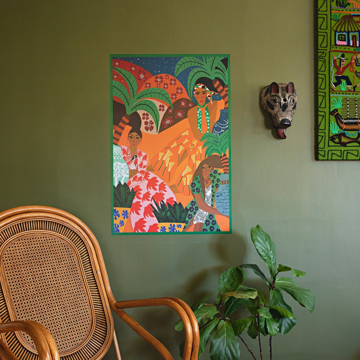 Restless in the Desert Art Print-Art Print-Gussy Dup