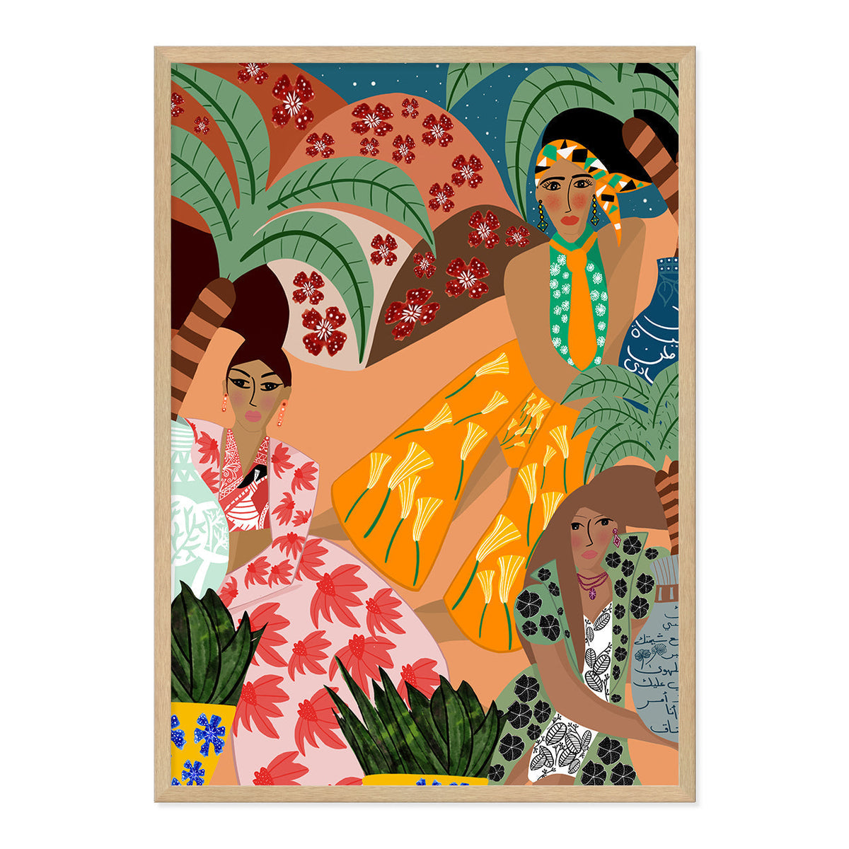 Restless in the Desert Art Print-Art Print-Gussy Dup
