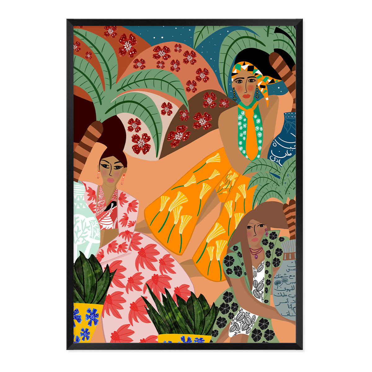 Restless in the Desert Art Print-Art Print-Gussy Dup