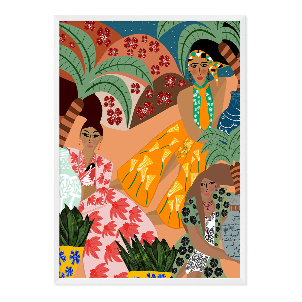 Restless in the Desert Art Print-Art Print-Gussy Dup