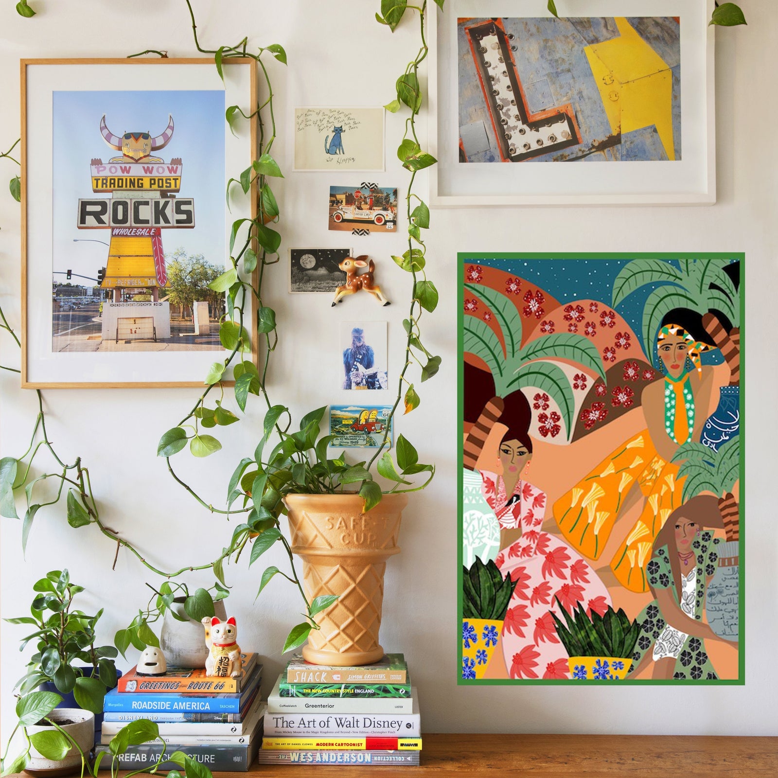 Restless in the Desert Art Print-Art Print-Gussy Dup