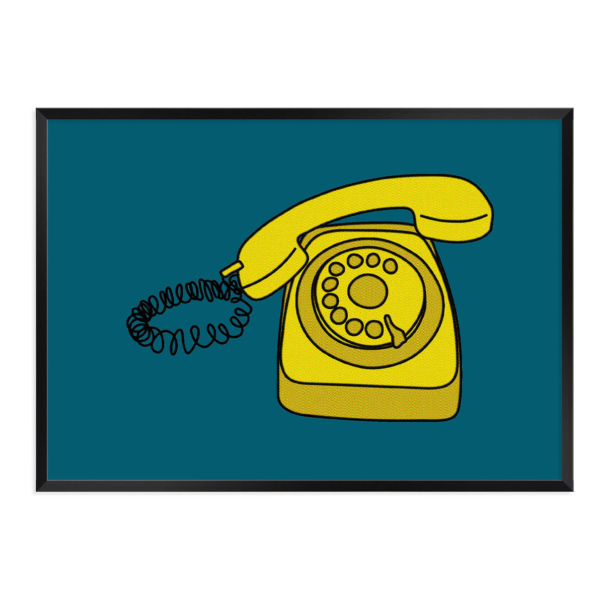 Ring Ring Art Print-Art Print-Gussy Dup