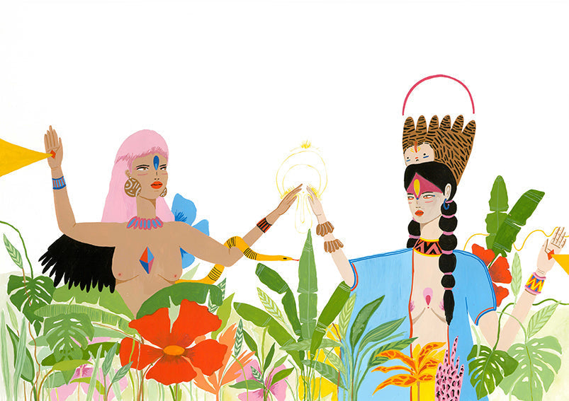 Ritual Art Print-Art Print-Gussy Dup