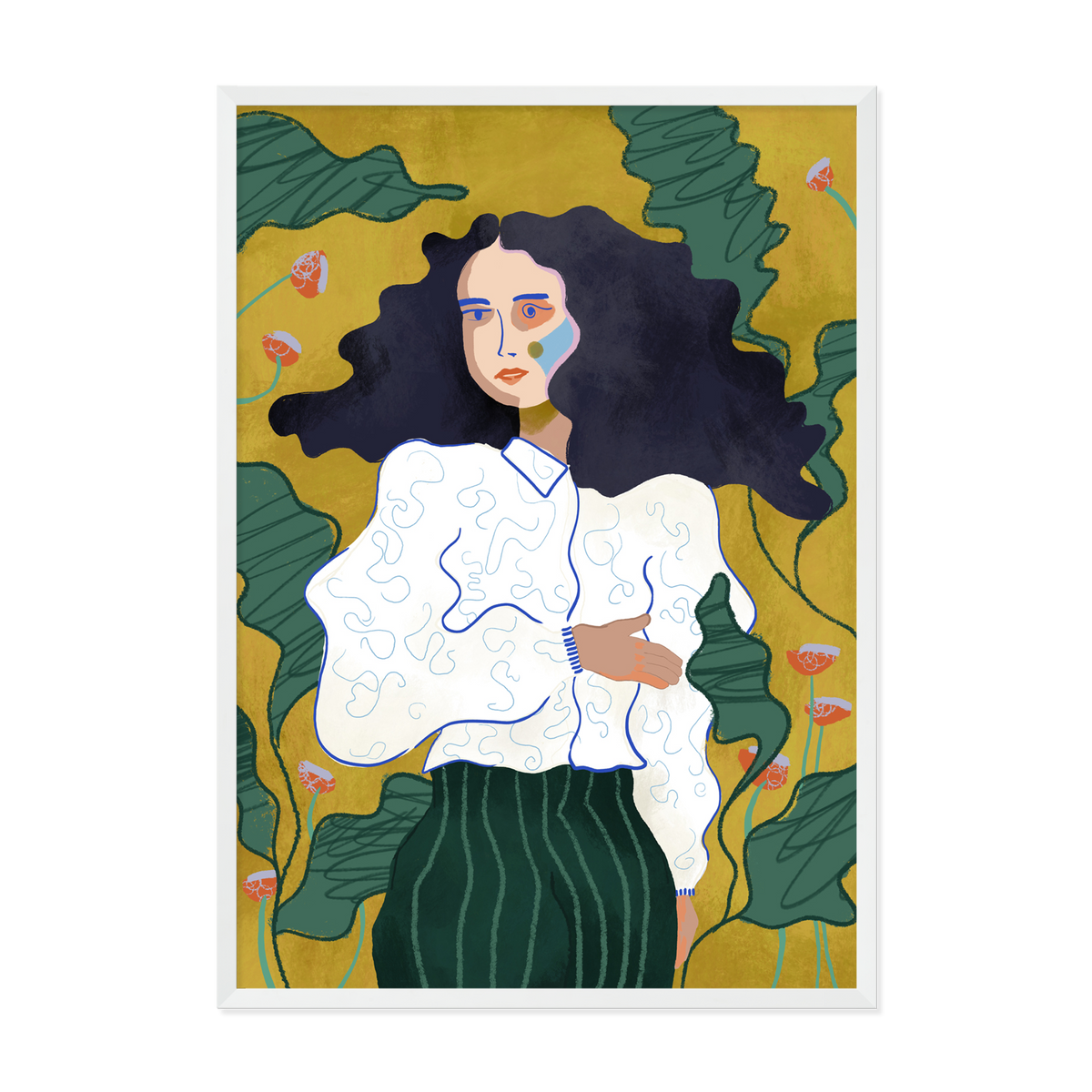 Sarah Art Print-Art Print-Gussy Dup