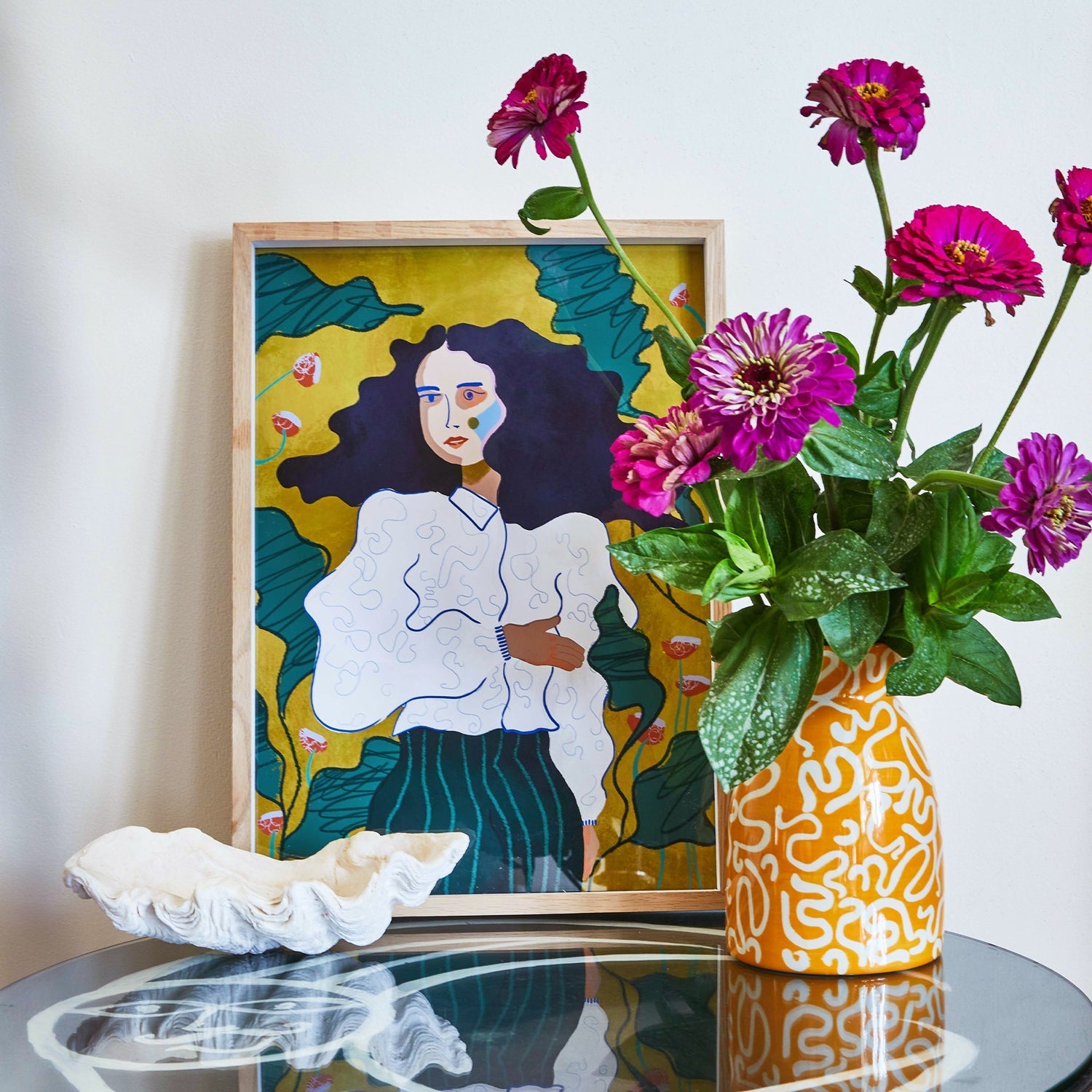 Sarah Art Print-Art Print-Gussy Dup