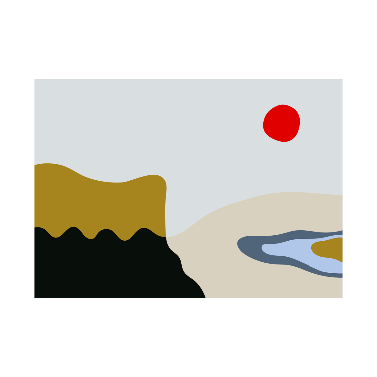 Sorrento Art Print-Art Print-Gussy Dup