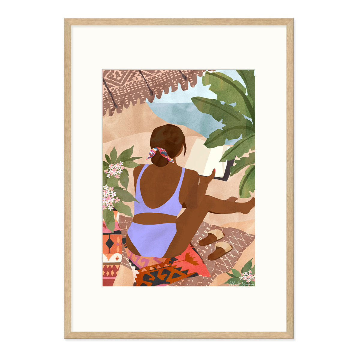 Summer Shade Art Print-Art Print-Gussy Dup