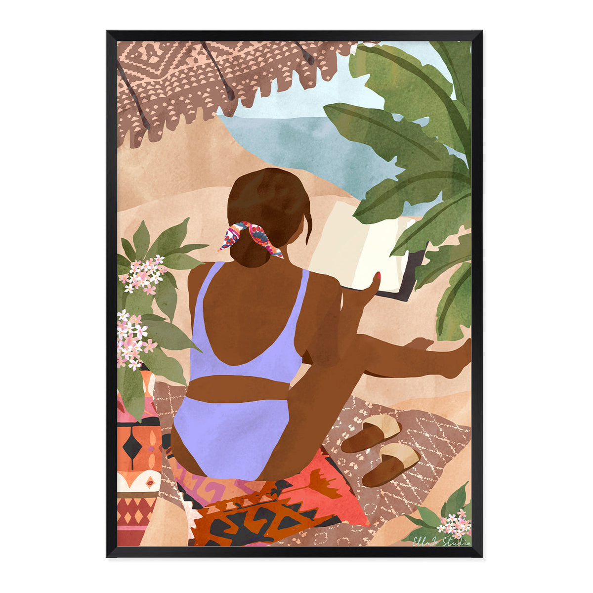 Summer Shade Art Print-Art Print-Gussy Dup
