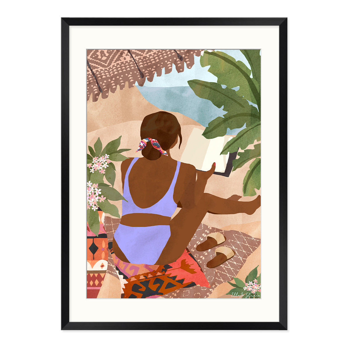 Summer Shade Art Print-Art Print-Gussy Dup