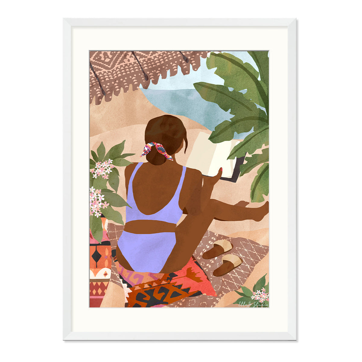 Summer Shade Art Print-Art Print-Gussy Dup