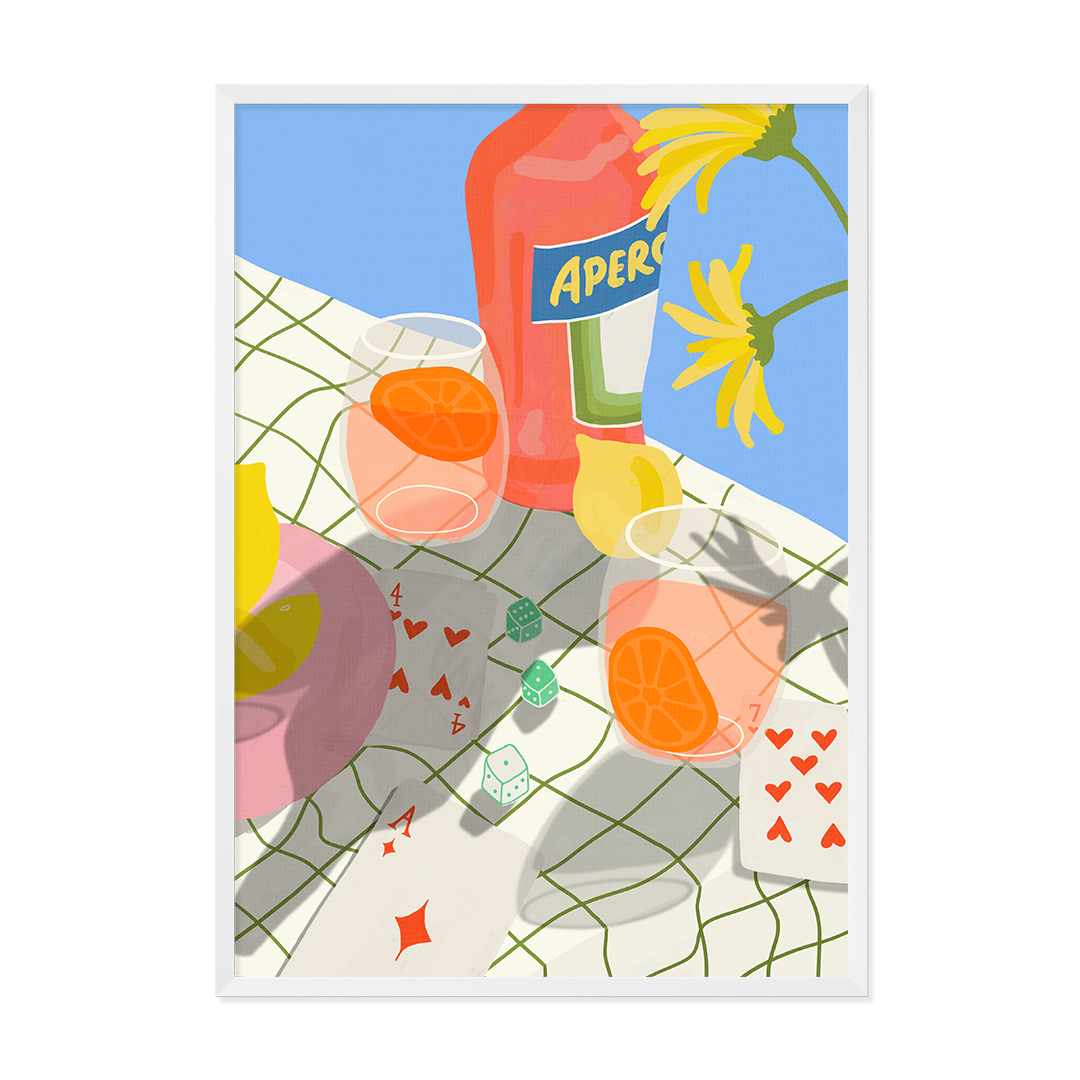 Summer Spritz Art Print-Art Print-Gussy Dup