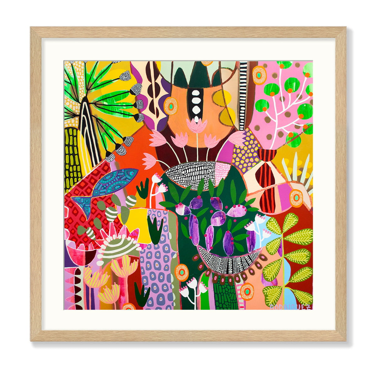 Sunday at Lola&#39;s House Art Print-Art Print-Gussy Dup