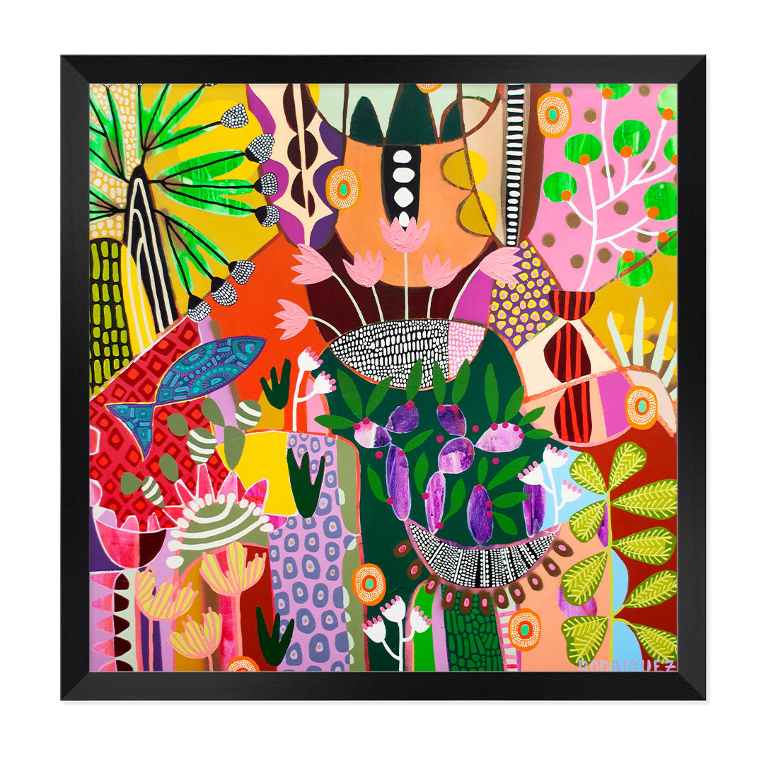Sunday at Lola&#39;s House Art Print-Art Print-Gussy Dup