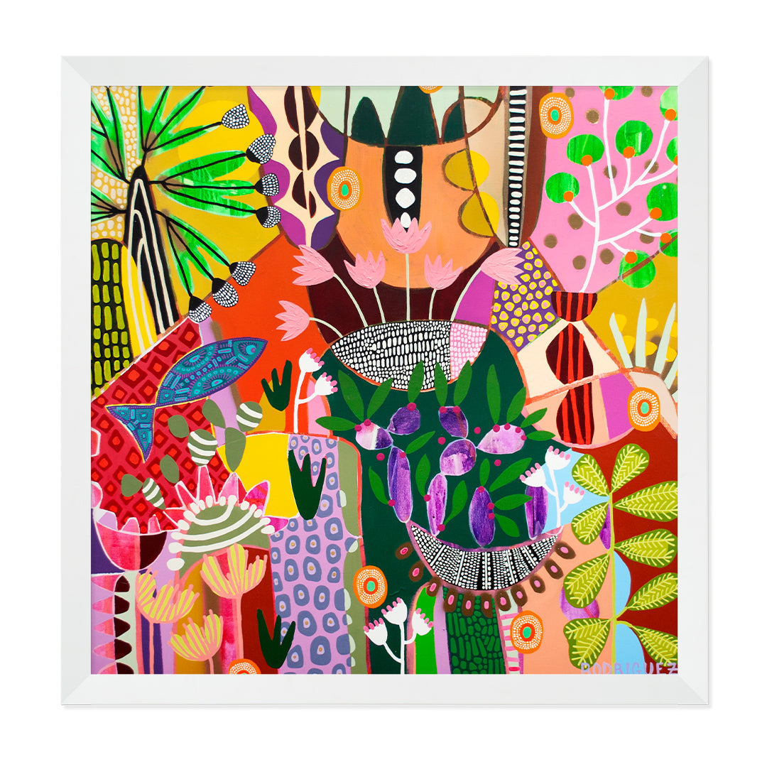 Sunday at Lola&#39;s House Art Print-Art Print-Gussy Dup