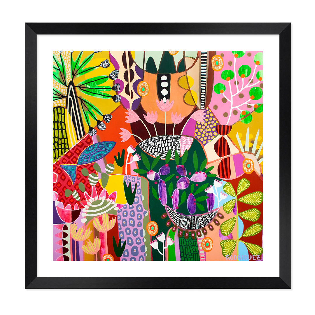 Sunday at Lola&#39;s House Art Print-Art Print-Gussy Dup