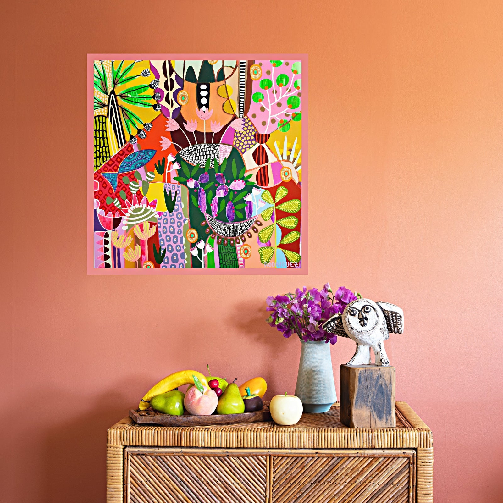 Sunday at Lola's House Art Print-Art Print-Gussy Dup