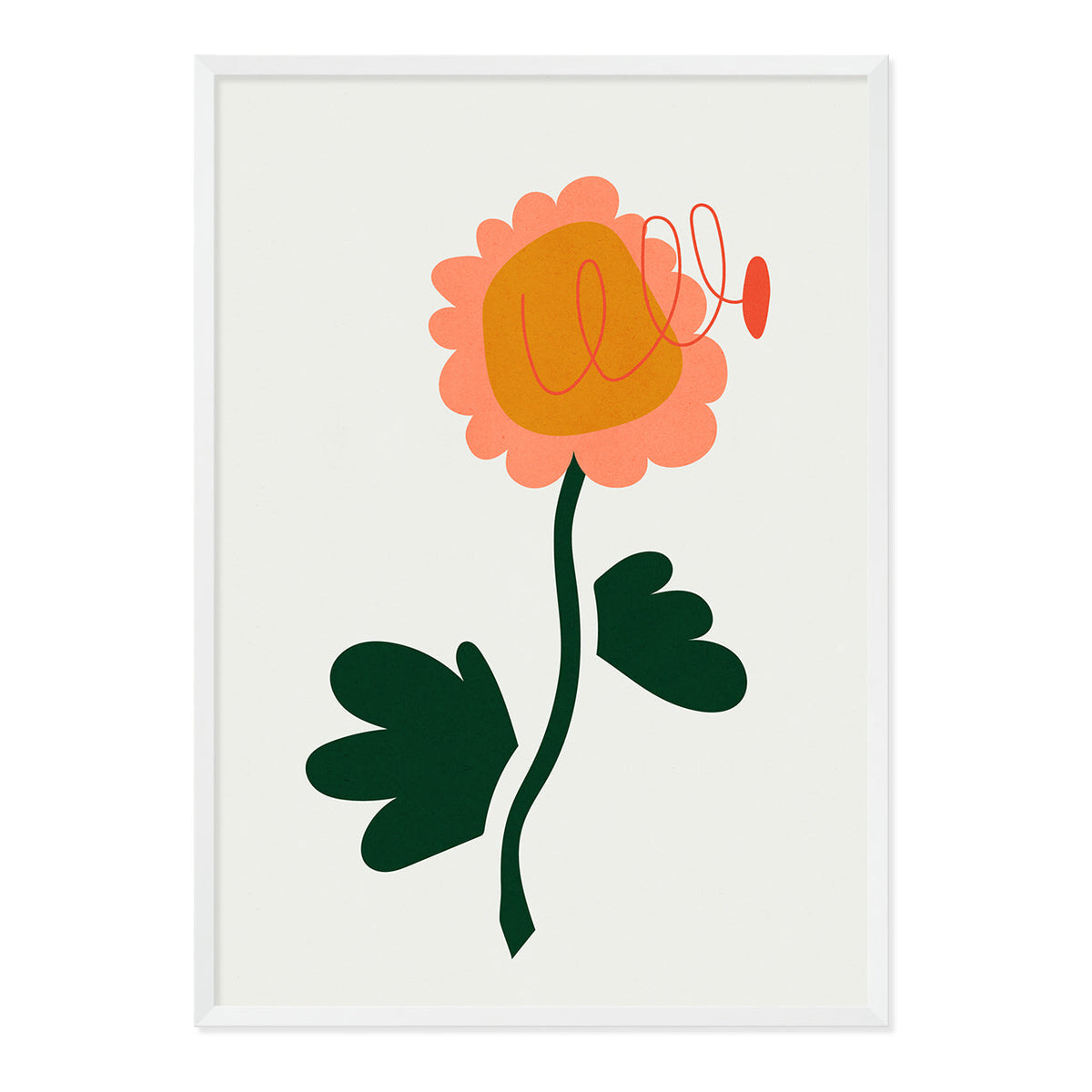 Sunflower Art Print-Art Print-Gussy Dup