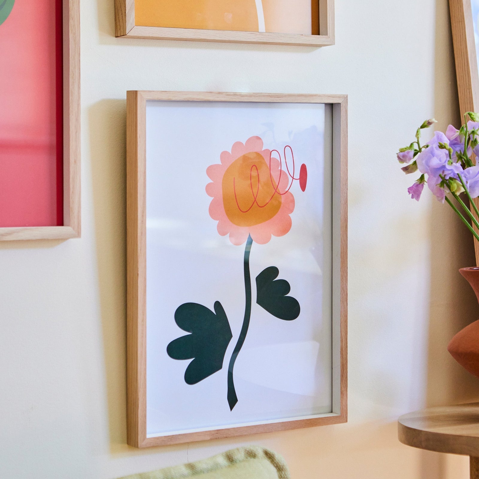 Sunflower Art Print-Art Print-Gussy Dup