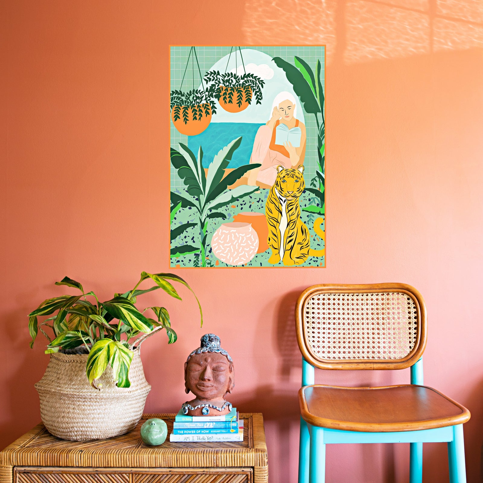 Tropical Vacay Removable Decal-Removable Decal-Gussy Dup-Decal - A1 (594mm x 841mm)-Gussy Dup