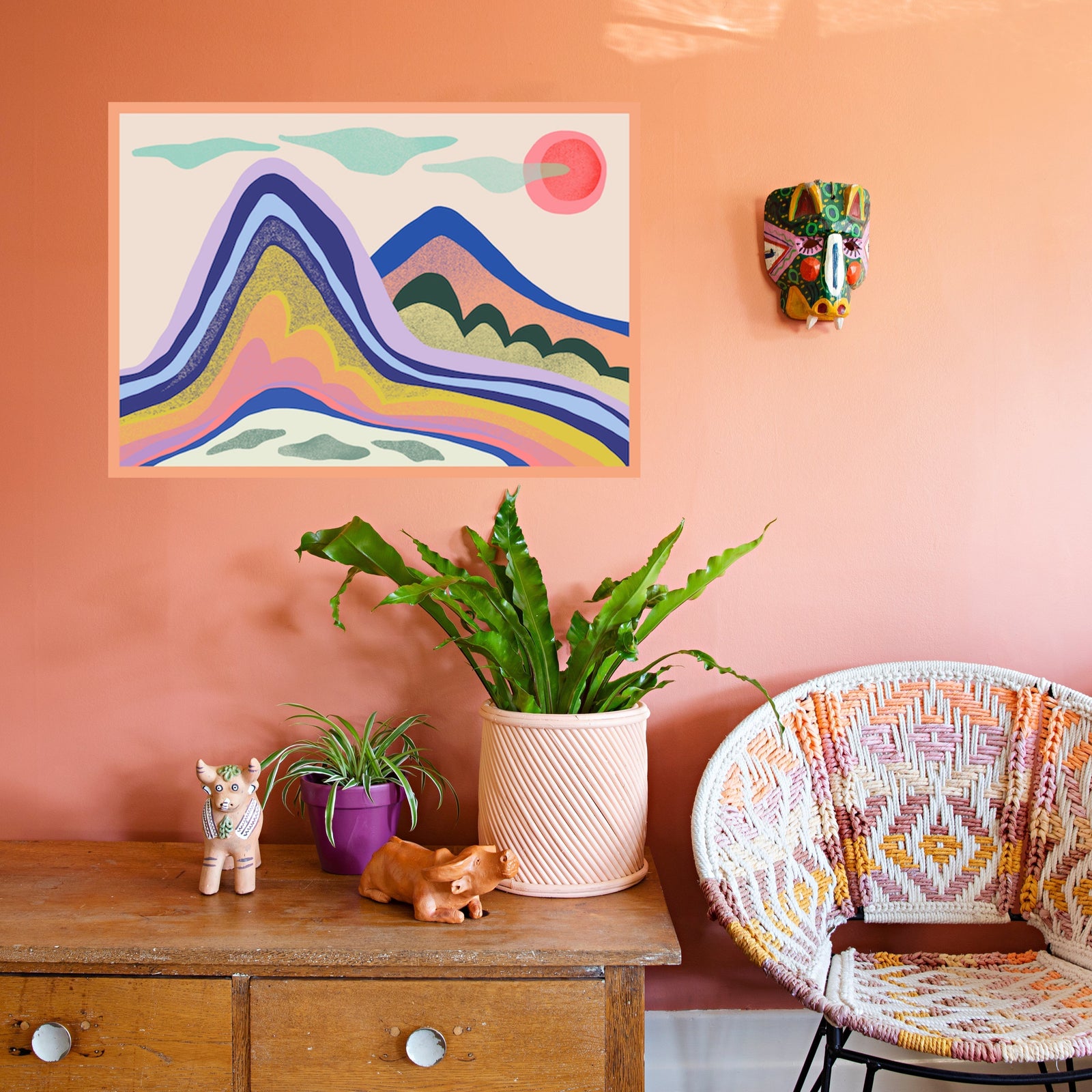 Vista Art Print-Art Print-Gussy Dup