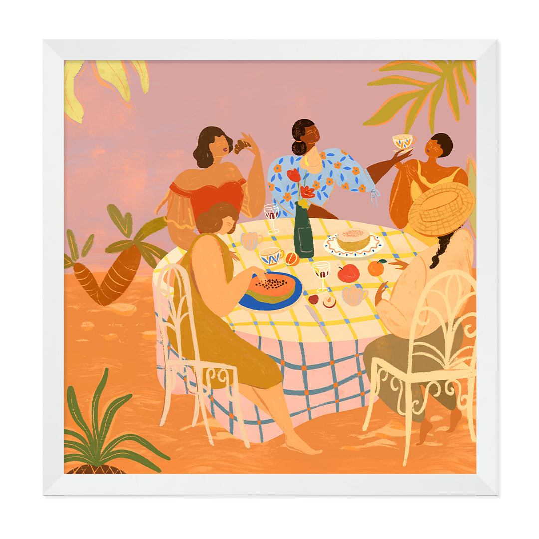 We Meet Again Art Print-Art Print-Gussy Dup