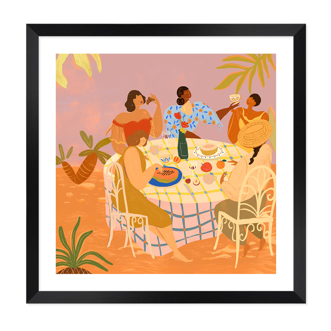 We Meet Again Art Print-Art Print-Gussy Dup