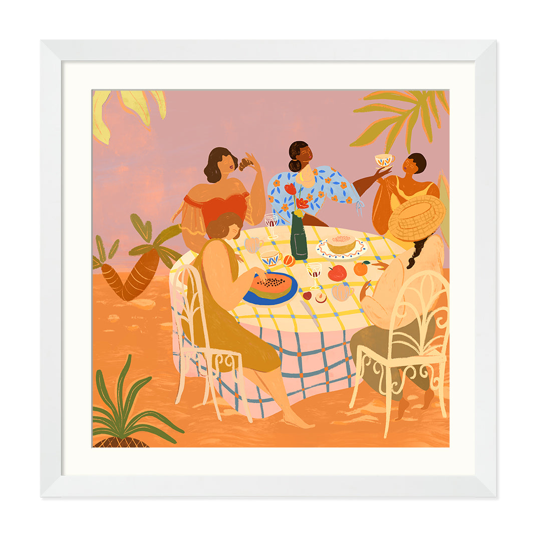 We Meet Again Art Print-Art Print-Gussy Dup
