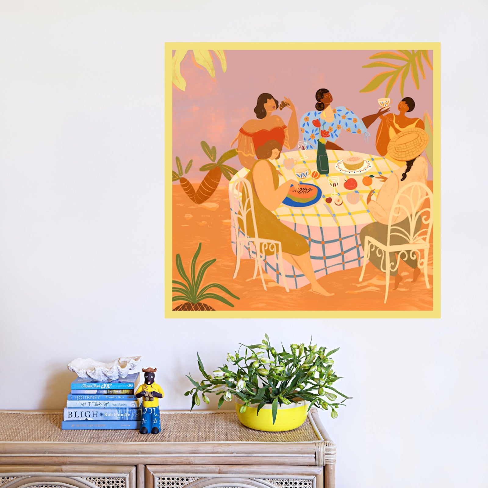 We Meet Again Art Print-Art Print-Gussy Dup