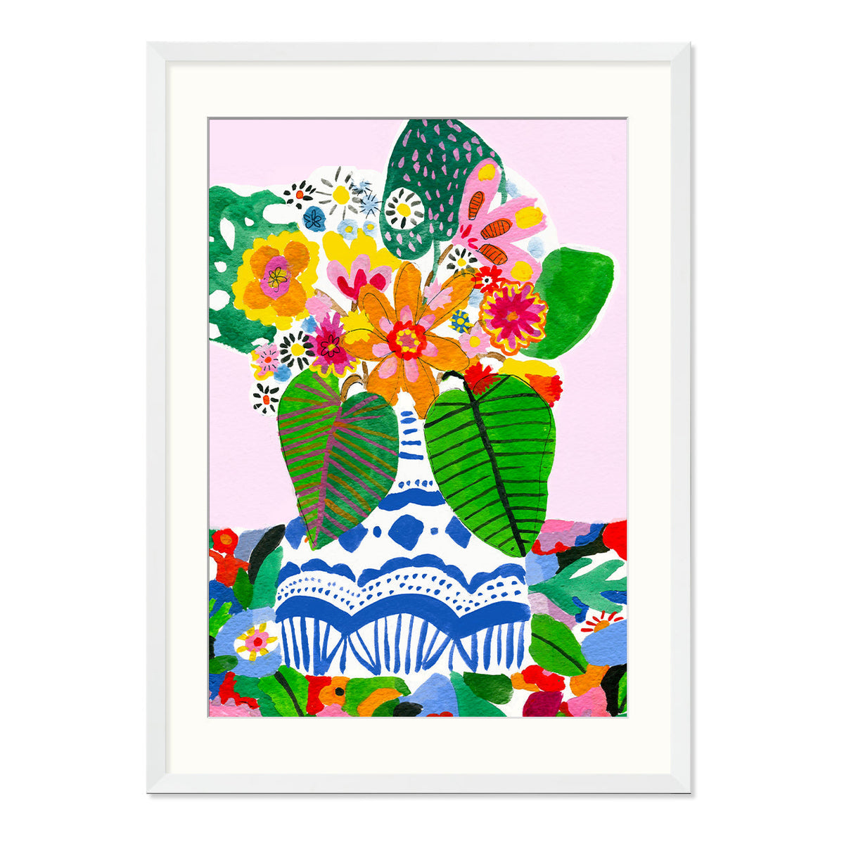Wildflowers Art Print-Art Print-Gussy Dup