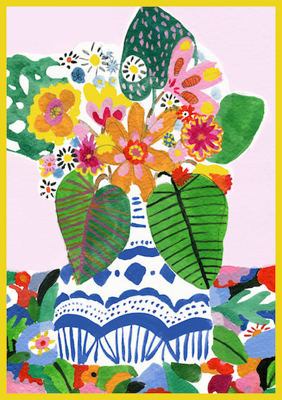 Wildflowers Removable Decal-Removable Decal-Gussy Dup-Decal - A1 (594mm x 841mm)-Gussy Dup