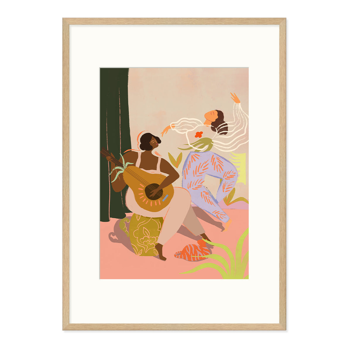 You Bring The Music Art Print-Art Print-Gussy Dup